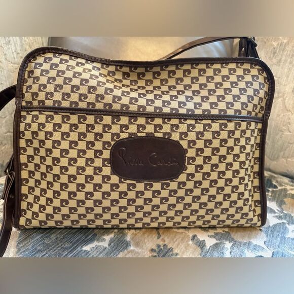 VINTAGE 1960 PIERRE CARDIN MESSENGER TOTE - Mint condition - Picture 1 of 8